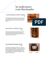 Merchandise Information & Order Form