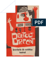 Brecht Bertolt - Breviario De Estetica Teatral.doc