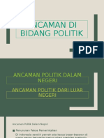 Ancaman Di Bidang Politik