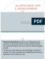 Financial Inclusion and Rural Development