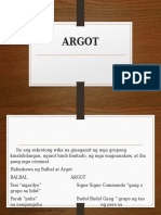 2.4 Argot