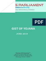 Gist of Yojana June 2019 PDF