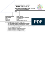 Soal PTS Genap Pengolahan Limbah Kelas X DG 2019