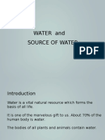 Source of Water