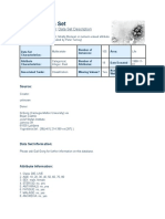 Deskripsi Hepatitis Data Set