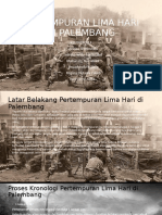 Pertempuran Lima Hari Di Palembang