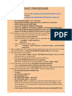 RUST Procedure PDF