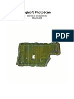 Agisoft PhotoScan Informe de Procesamien PDF