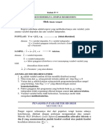 Kuliah-5. Praktek Regresi Sederhana. PR PDF