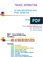 Spesifikasi Teknis Jembatan (Materi-1)