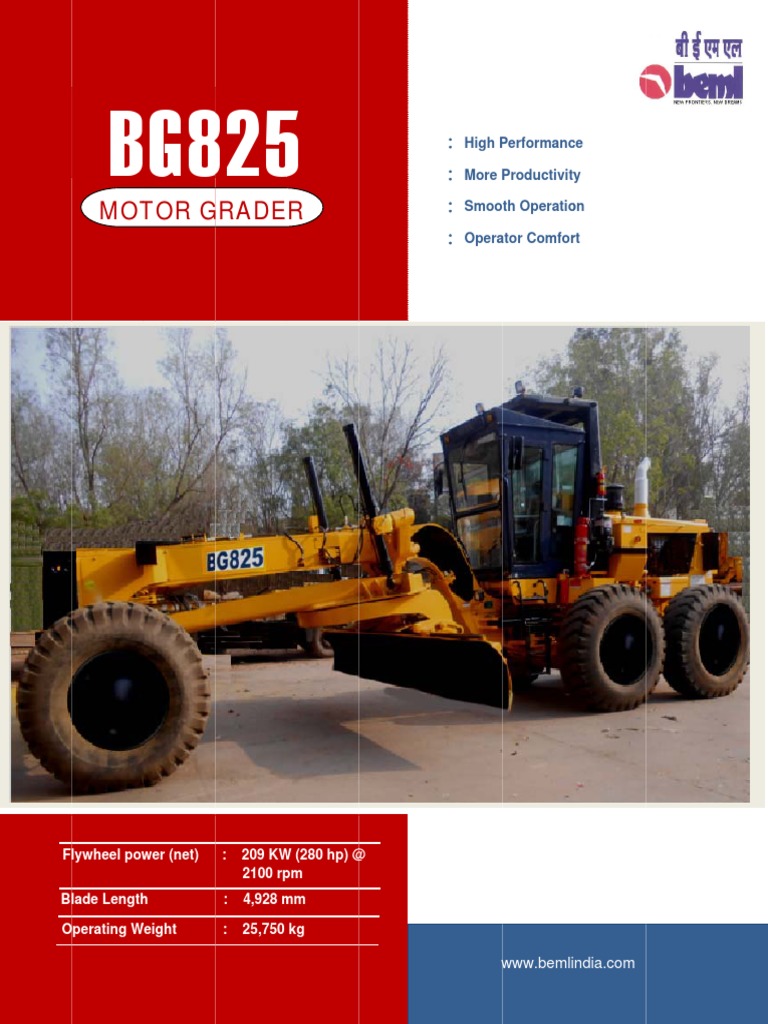 Beml BG825 | PDF | Valve | Vehicle Technology