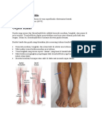 Gejala Klinisthrombophlebitis