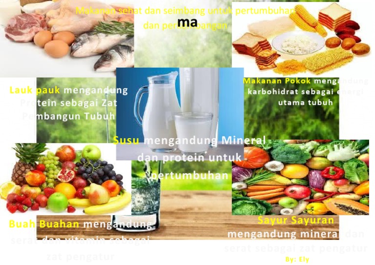 Nutrisi Seimbang untuk Pertumbuhan Anak | PDF