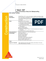 Sika PDS - E - SikaTop Seal-107