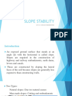 Lecture 4.0 Slope Stability