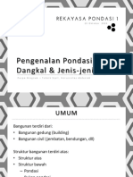 RekPon - B - Pertemuan 3 - Konsep Dasar Pondasi Dangkal