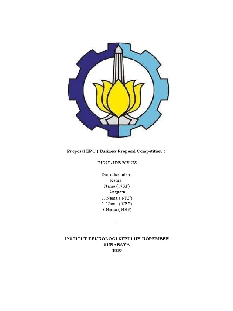 Contoh Proposal BPC 2019 | PDF | Bisnis | Seni