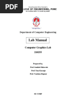 Lab - Manual - CG Final