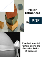 2 Major Influences of Guidance