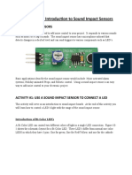 Chapter #10: An Introduction To Sound Impact Sensors