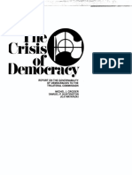 Michel Crozier, Samuel P. Huntington, Joji Watanuki - The Crisis of Democracy_ Report on the Governability of Democracies to the Trilateral Commission-Trilateral Commission (New York University Press).pdf