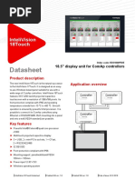 InteliVision 18Touch - Datasheet