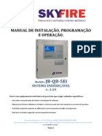 Instalação e operação sistema endereçável JB-QB-5Ei