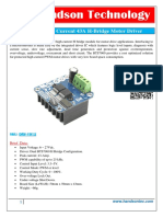 BTS7960 Motor Driver PDF