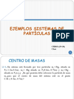 Ejemplos Sistemas de Partículas (19-20) CLASE PDF