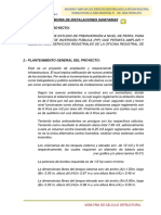 Memoria Instalaciones Sanitarias revNGM PDF