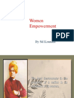 Women Empowerment PPT - SD - Kounain