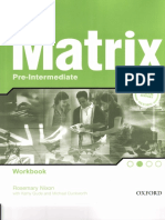 New Matrix Preintermediate Workbook PDF