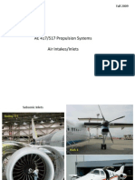 AE 417/517 Propulsion Systems Air Intakes/Inlets: Fall 2009