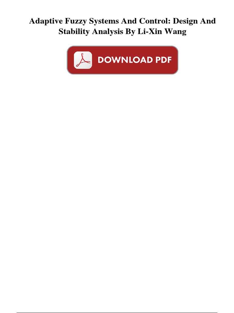 BFD 2 | PDF | Fuzzy Logic | Control System