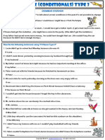 Conditionals If Clause Type 3 Worksheet