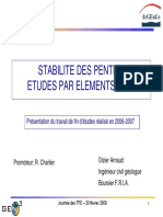 Stabilite de Pente