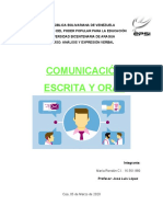 Guía Sobre La Comunicación Escrita y Oral