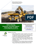 Adaro Energy Quarterly Activities Report Third Quarter of 2018 PDF