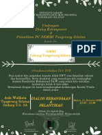 Undangan Dialog Kebangsaan dan Pelantikan PC SEMMI Tangerang Selatan