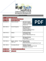 West Tech Summit 2014 PDF