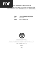 Download Identifikasi Penyebab Ganguan Dan Alter Nat If Solusi Kelestarian Terumbu Karang Indonesia by wendyachmmad SN45237454 doc pdf