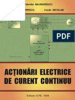 Actionari Electrice de Curent Continuu PDF