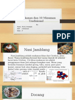 10 Makanan Dan 10 Minuman