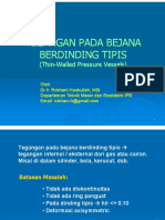 Tegangan Pada Bejana Berdinding Tipis PDF