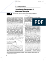 CAPITULO LIBRO Hodges. Neuropsychological Assesment in DFT. 2016