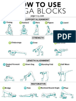 Yoga Block Poses