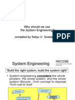 Why System Engineering Benefits Projects