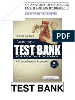 Anatomy Orofacial Structures 8th Brand Test Bank