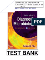 Bailey Scotts Diagnostic Microbiology 13th Tille Test Bank
