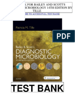 Bailey Scotts Diagnostic Microbiology 14th Tille Test Bank
